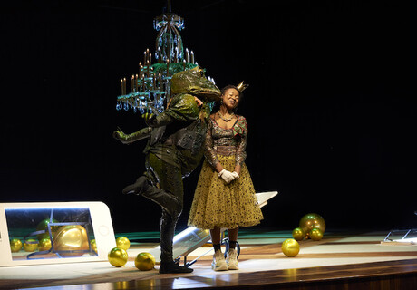 König der Frösche – Schauspielhaus Zürich – Nicolas Stemann knöpft sich zur Weihnachtszeit wieder die Gebrüder Grimm vor